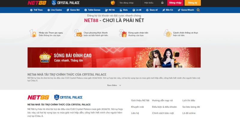 NET88 có uy tín không