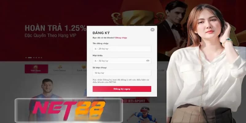 Một số lưu ý khi đăng ký Net88