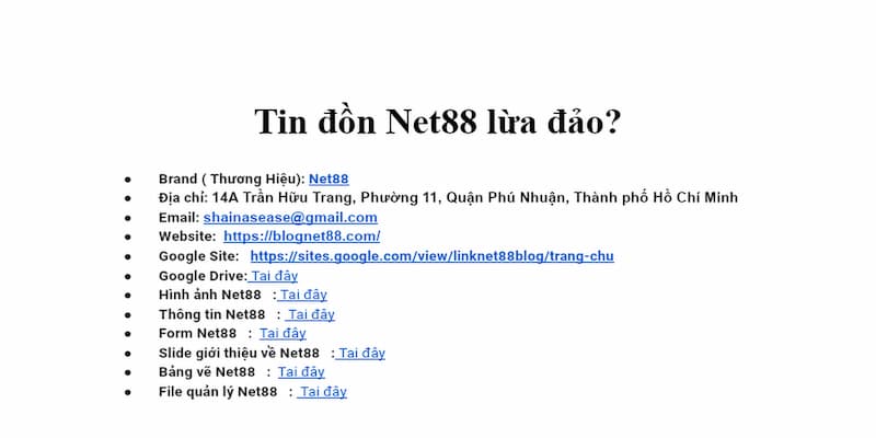 Tổng quan nhà cái và lý do xuất hiện nghi vấn Net88 lừa đảo